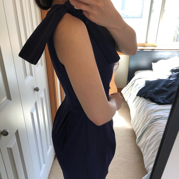 ASOS one-shoulder midi dress size US 6 - Picture 2 of 7